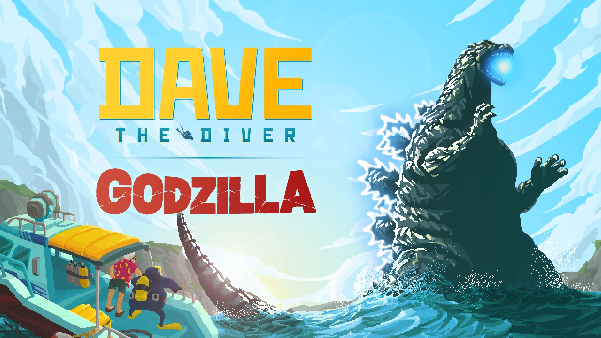 DLC de Godzilla para Dave the Diver será retirado da Steam em breve