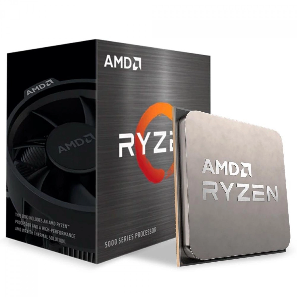 Processador AMD Ryzen 7 5700 3.7GHz (4.6GHz Turbo) 8Cores 16Threads AM4 Com Cooler AMD Wraith Stealth