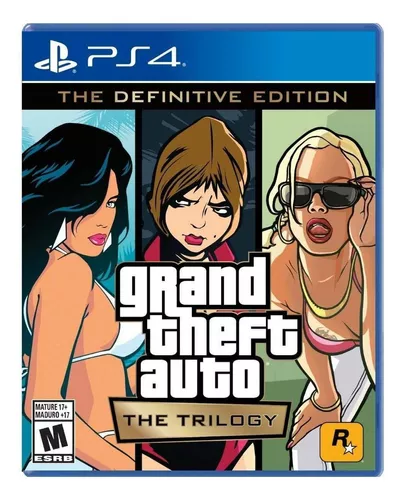 Grand Theft Auto: The Trilogy Definitive Edition Rockstar Games PS4 Físico