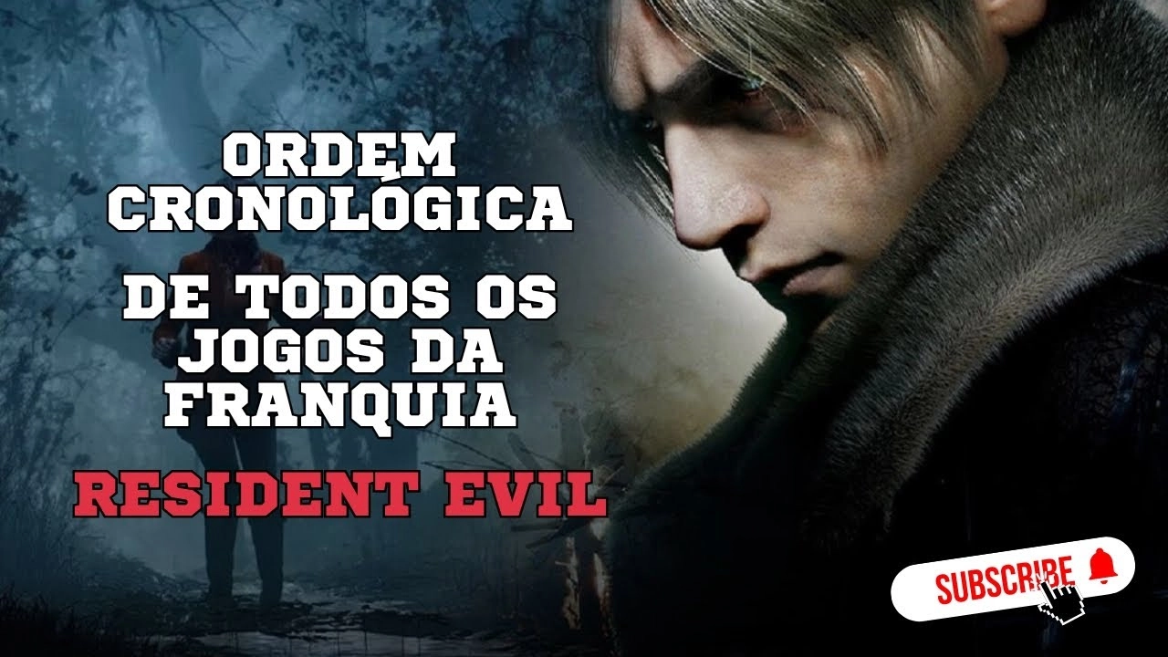 Ordem cronológica de todos os jogos da franquia Resident Evil